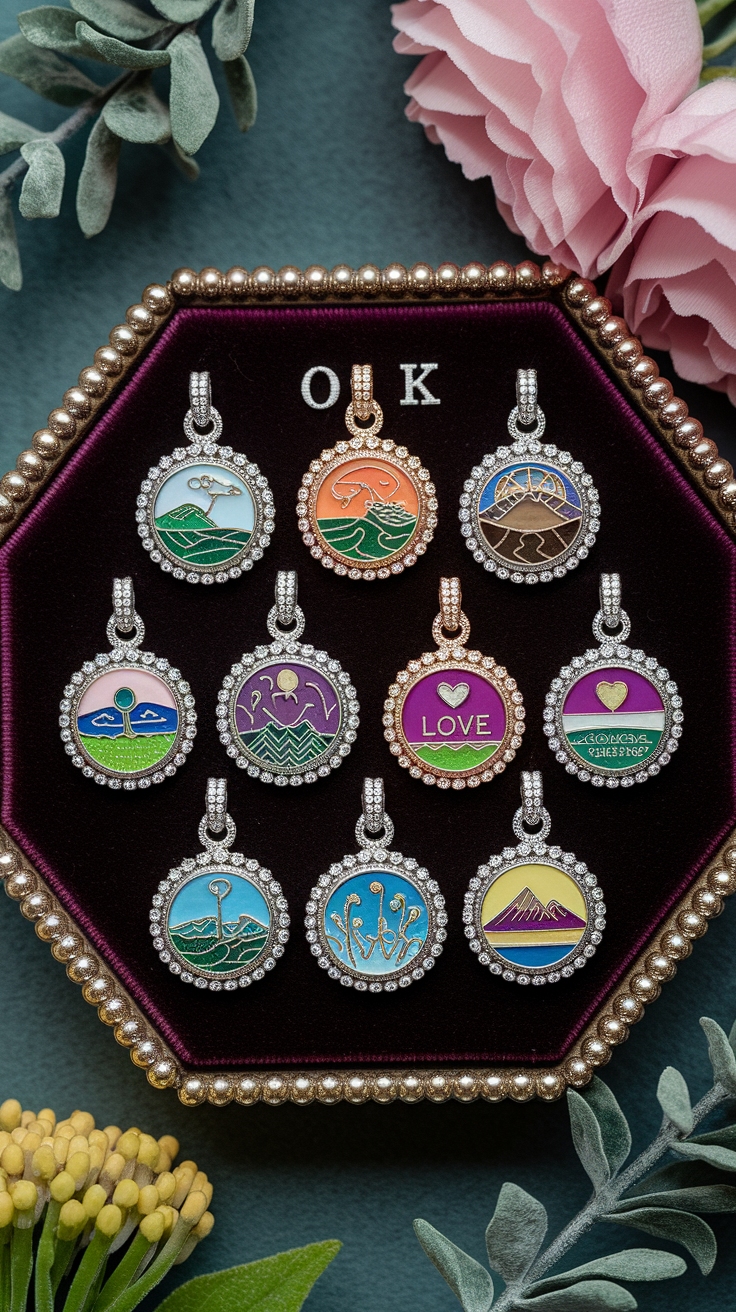 Stylish Necklace Charms to Personalize Your Jewelry outfit idea