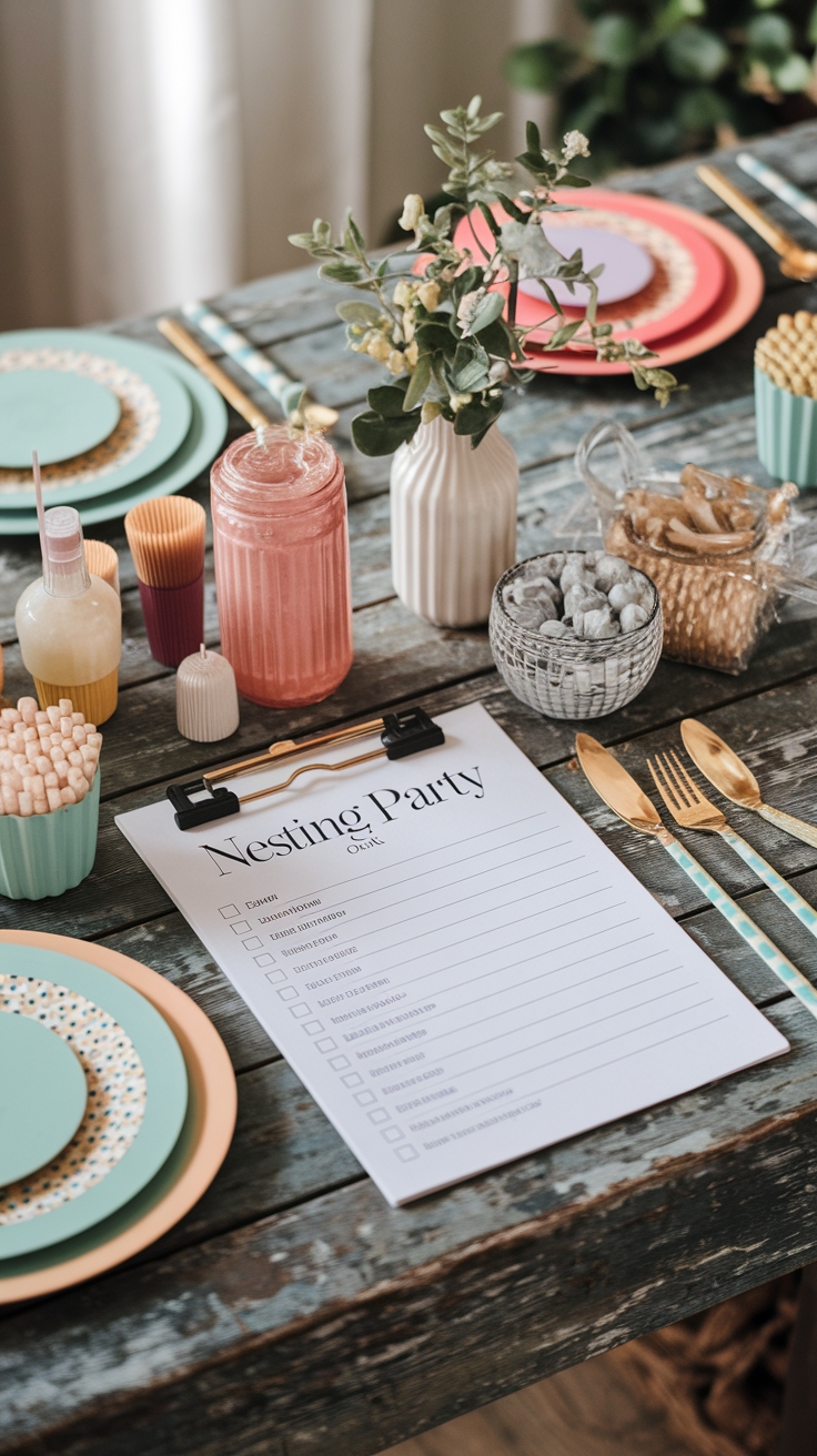 Nesting Party Checklist: Essential Items for Your Event outfit idea