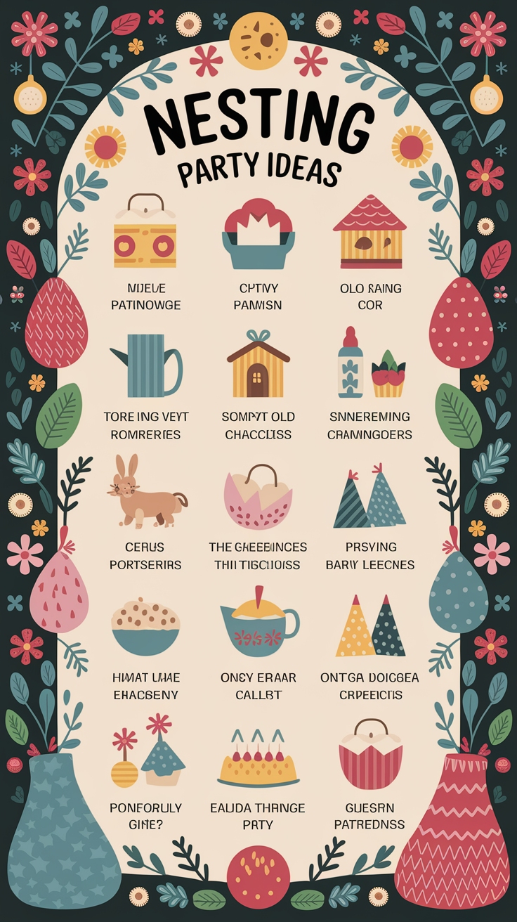 Nesting Party Ideas Checklist: Tips for a Memorable Gathering outfit idea