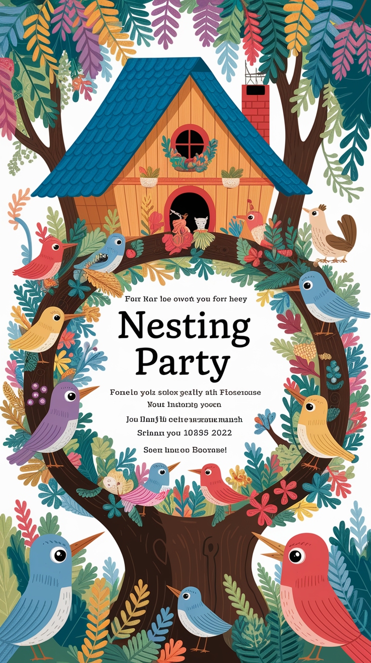 How to Create a Nesting Party Invite that Stands Out outfit idea