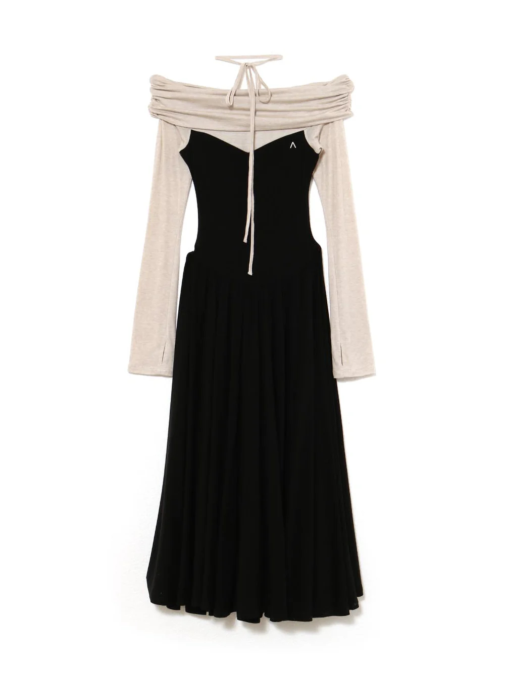 One-Shoulder Spliced Draped Slimming Waist Dress - 25th Anniversary Spring/Summer Collection Long Skirt, Elegant Fashion for Special Occasions One-Shoulder Spliced Draped Slimming Waist Dress - 25th Anniversary Spring/Summer Collection Long Skirt, Elegant Fashion for Special Occasions