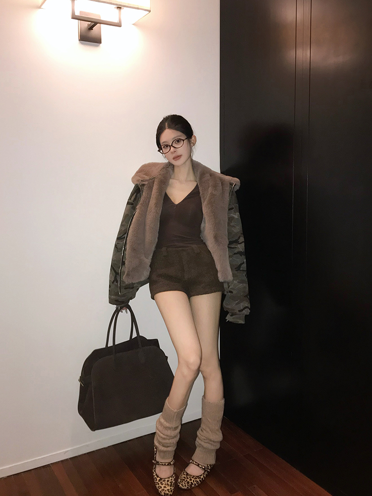 One-Shoulder V-Neck Long Sleeve T-Shirt with Two-Way Zipper, Slim Fit Base Layer Top for Women, Autumn Winter Fashion