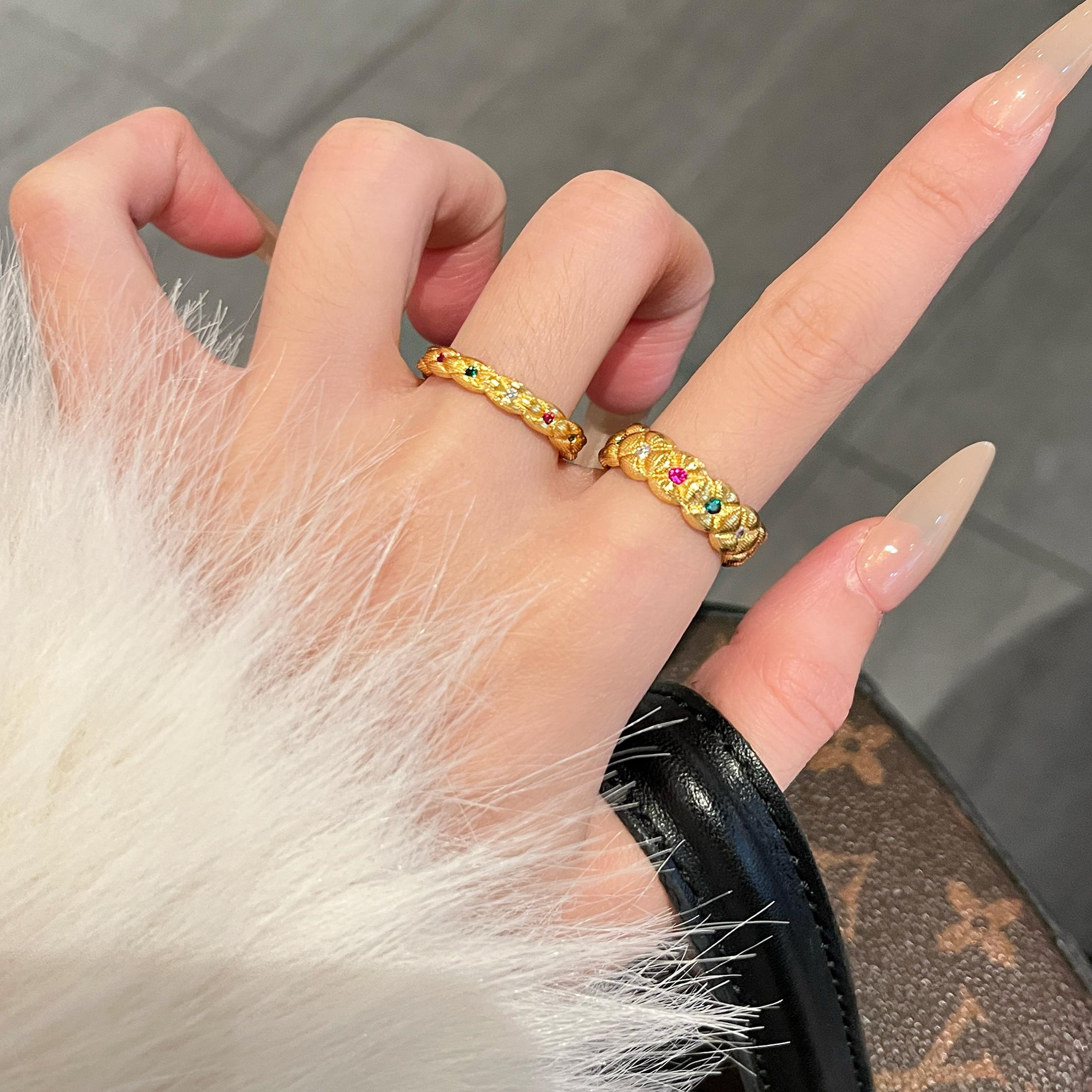 Open Style Gold Ring for Women - Light Luxury, Niche Design, Trendy 2025 Fashion Statement Open Style Gold Ring for Women - Light Luxury, Niche Design, Trendy 2025 Fashion Statement