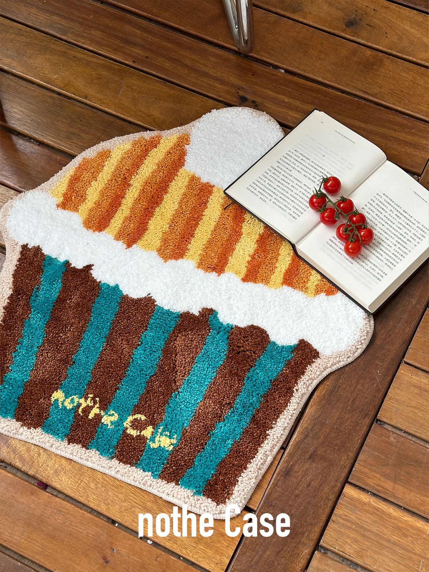 Orange Muffin Cute Plush Carpet Door Mat - Soft, Original Design for Home Decor, Cozy Entryway Accent Orange Muffin Cute Plush Carpet Door Mat - Soft, Original Design for Home Decor, Cozy Entryway Accent