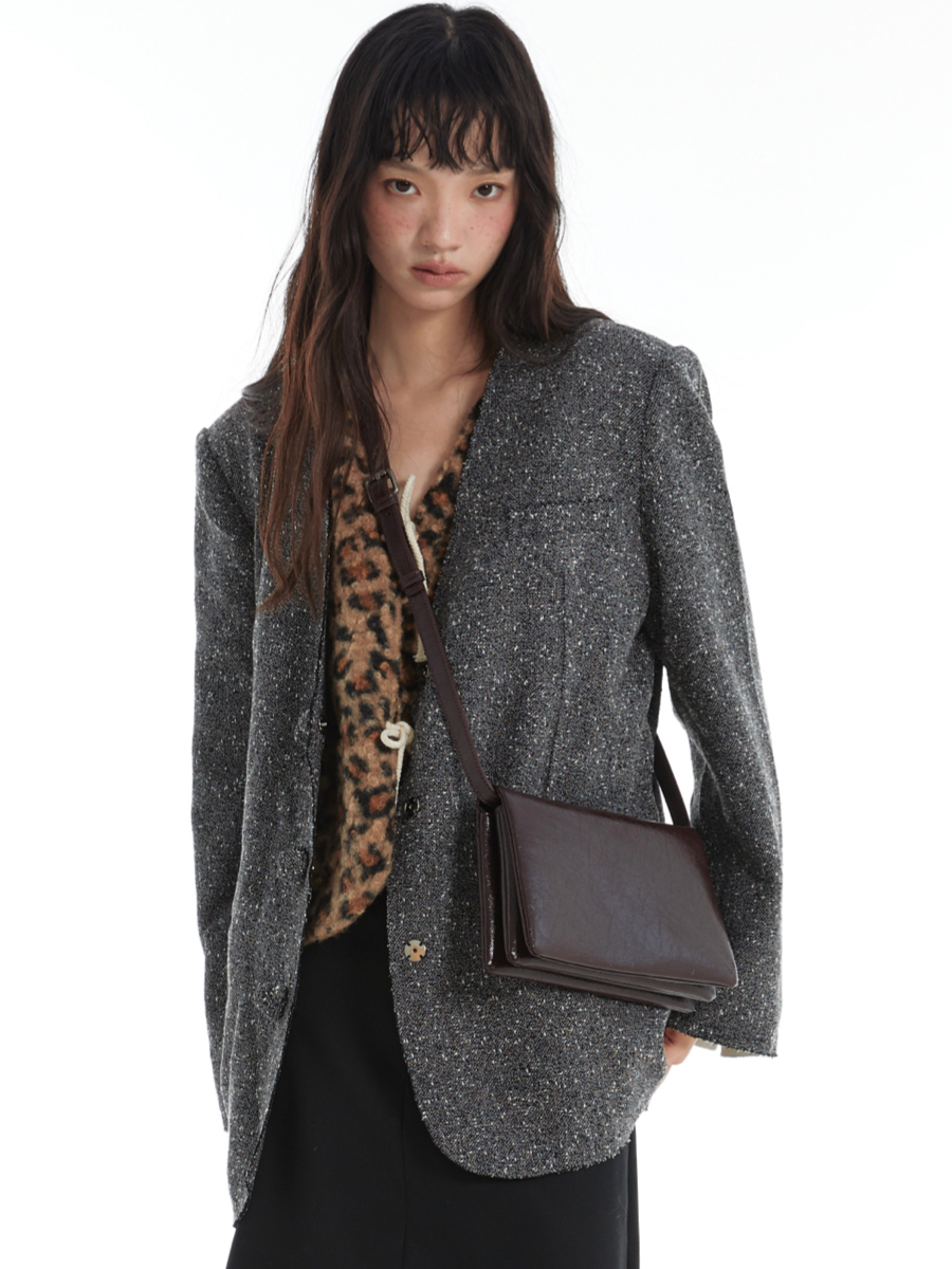 Original Leather Accordion Small Square Bag - Stylish Y2K-Inspired Design for Trendy Everyday Use Original Leather Accordion Small Square Bag - Stylish Y2K-Inspired Design for Trendy Everyday Use