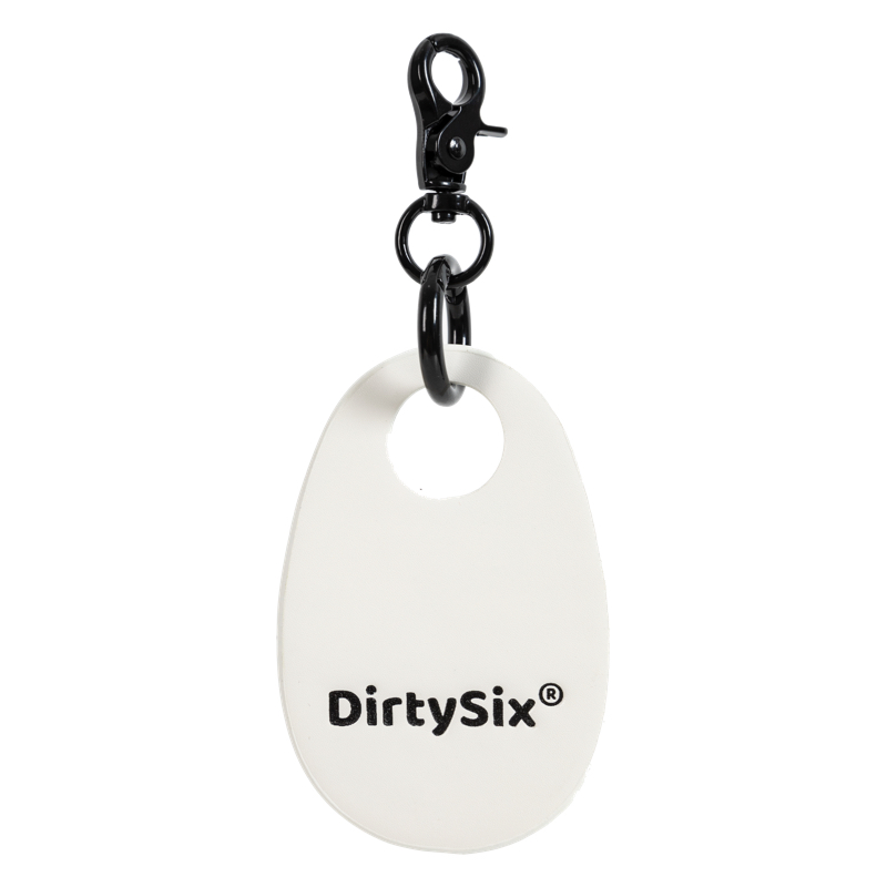 Pebble Leather Tag Keychain - Fun Accessories for Everyday Use, Stylish Key Holder for Little Essentials