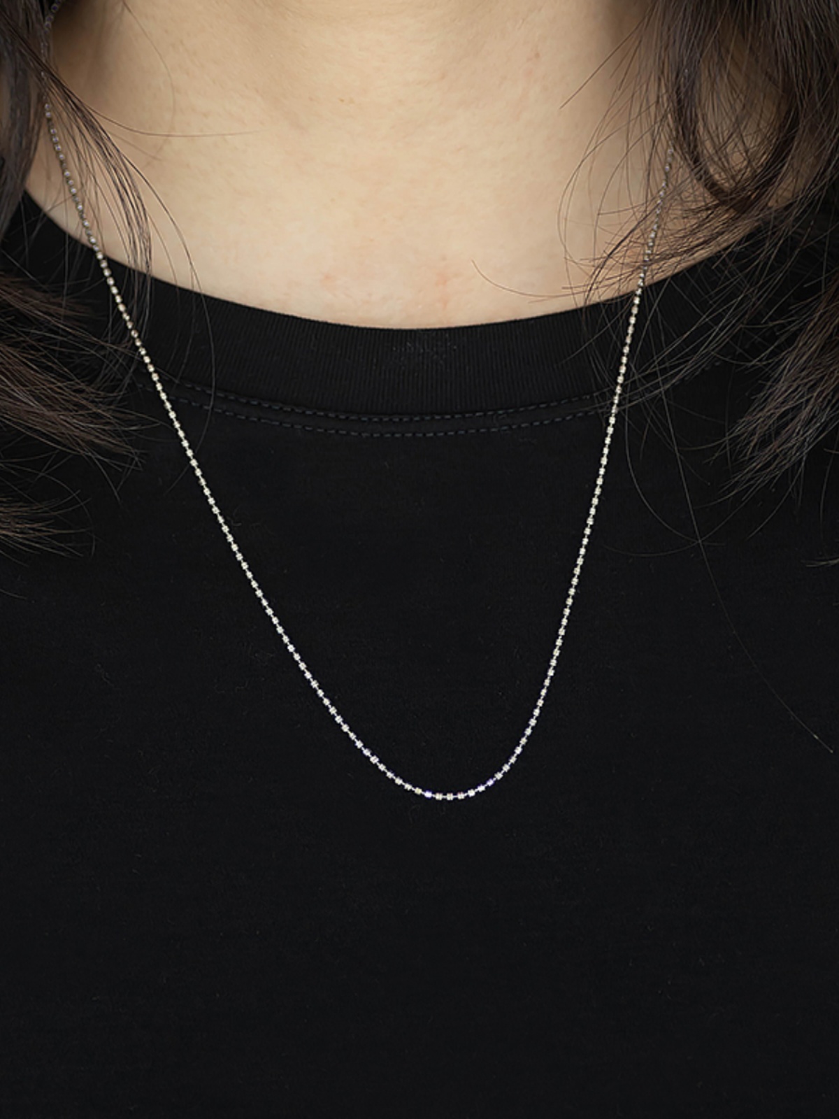 Personalized S925 Silver Adjustable Necklace for Women, Diamond Chain with Elegant Chinese Style Design Personalized S925 Silver Adjustable Necklace for Women, Diamond Chain with Elegant Chinese Style Design