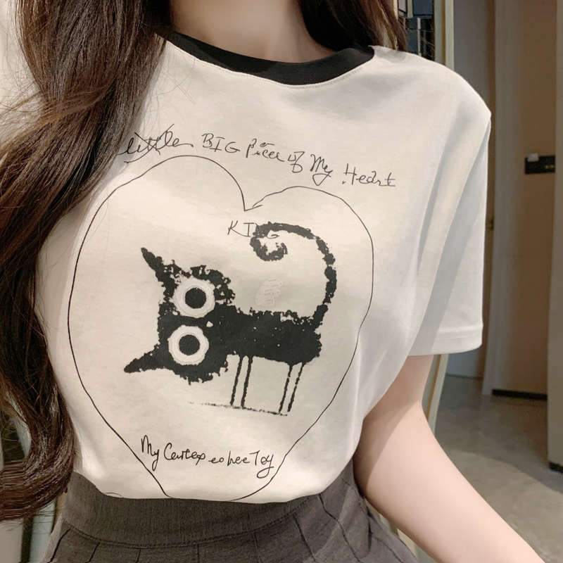 Petite College Style Short Sleeve T-Shirt & Pleated Skirt Set - Youthful 2025 Fashion, Trendy Casual Outfit for Summer