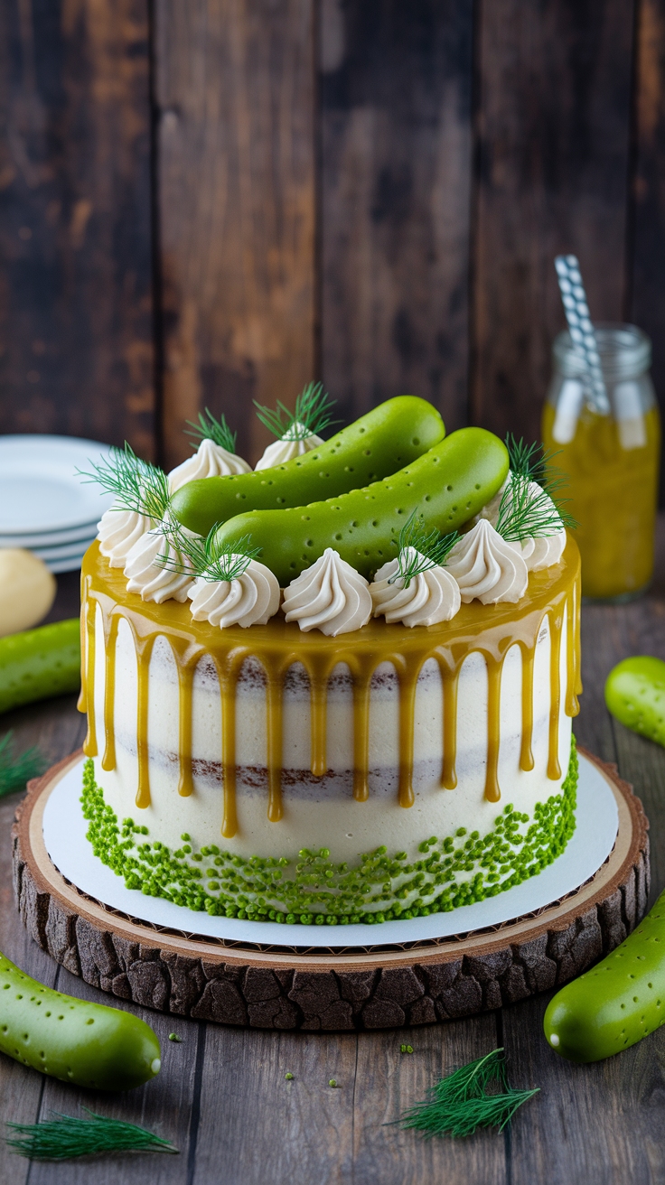 Cute Pickle Cake Decoration Tips for Your Next Bake outfit idea