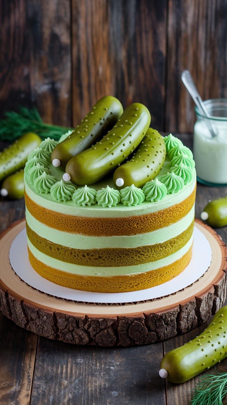 Creative Pickle Cake Ideas to Impress Your Guests outfit idea