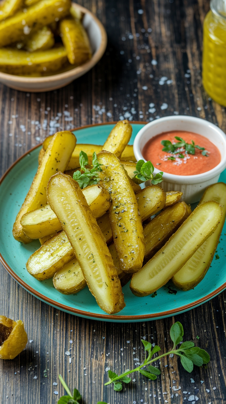 The Crunchy Delight of Homemade Pickle Fries outfit idea