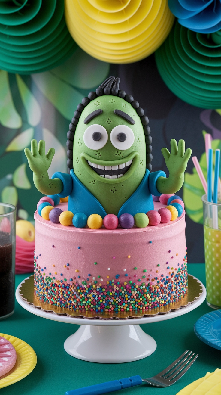 Creating the Perfect Pickle Rick Cake for Fans outfit idea