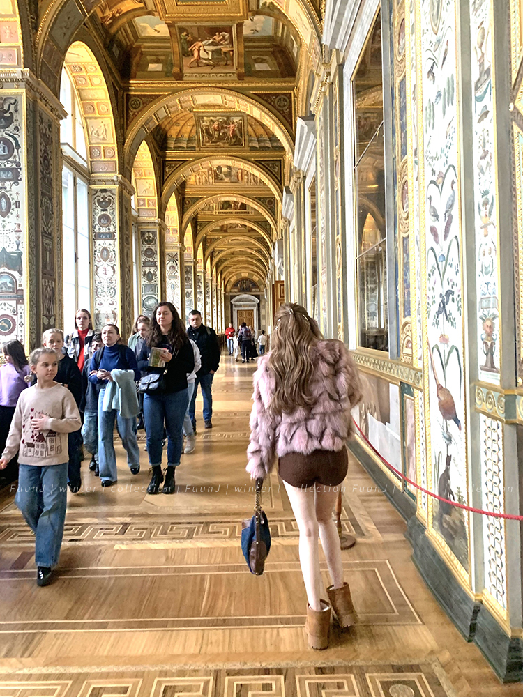 Pink Fox Fur Short Plush Coat for Women - Winter Fashion, Cozy Outerwear for Young Ladies, Chic and Stylish Pink Fox Fur Short Plush Coat for Women - Winter Fashion, Cozy Outerwear for Young Ladies, Chic and Stylish