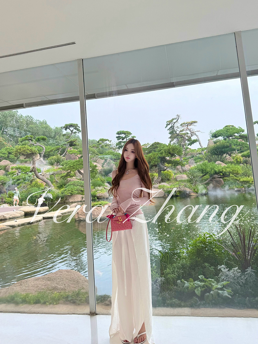 Pink Mist Long Sleeve T-Shirt for Women, Wide Leg Casual Pants, Skirt Pants - Fairy Style Y2K Fashion Outfit Pink Mist Long Sleeve T-Shirt for Women, Wide Leg Casual Pants, Skirt Pants - Fairy Style Y2K Fashion Outfit