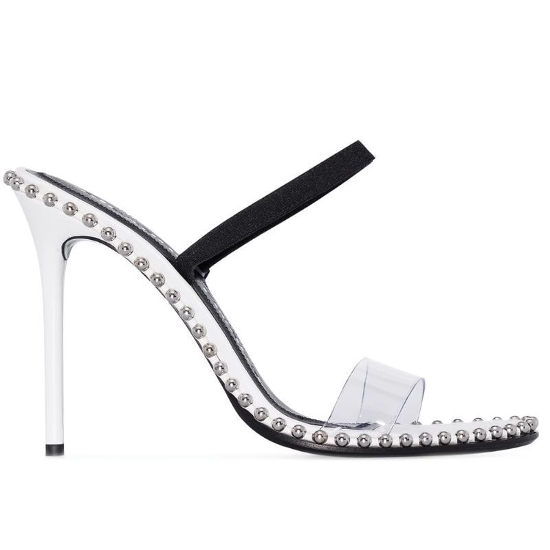 Pink One-Strap Transparent High Heels Sandals with Open Toes - 2025 Summer Y2K Style Thin Heels Pink One-Strap Transparent High Heels Sandals with Open Toes - 2025 Summer Y2K Style Thin Heels