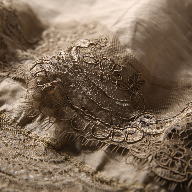 Pleated Flared Short Sleeve Top & Elastic Waist Lace Panel Shorts Set - European Summer Linen Style for Women Pleated Flared Short Sleeve Top & Elastic Waist Lace Panel Shorts Set - European Summer Linen Style for Women