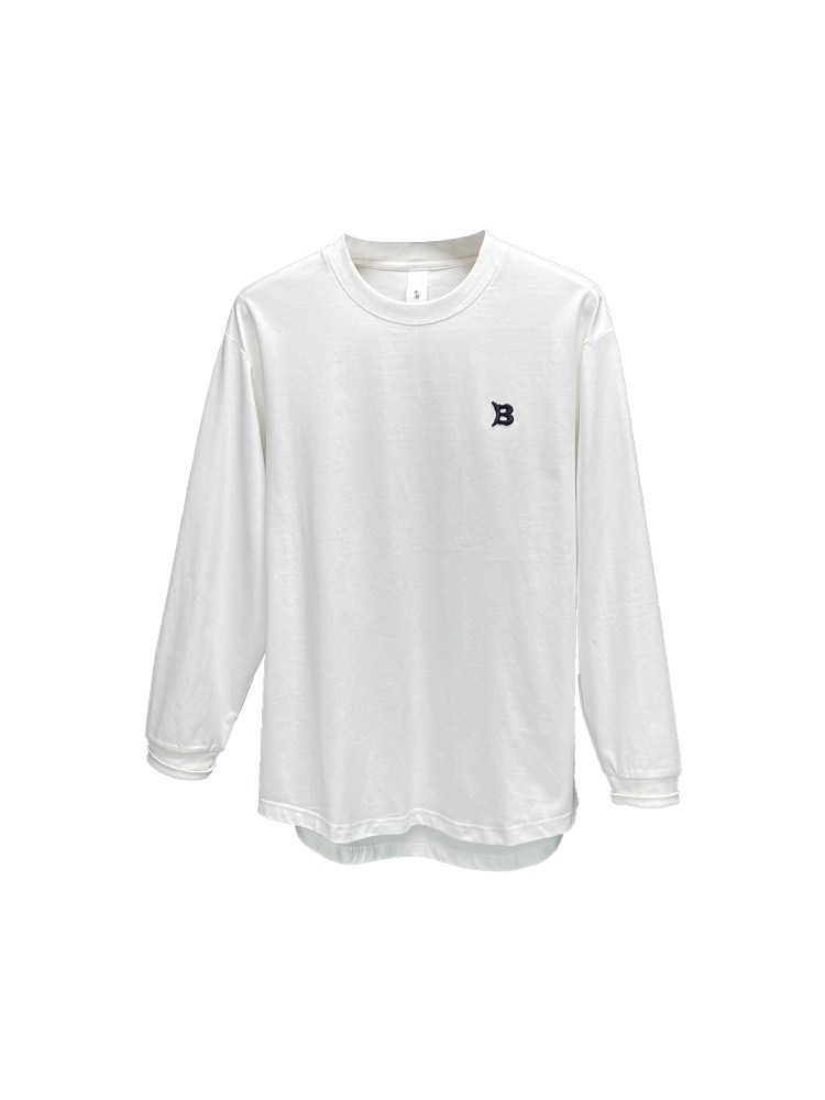 Plus Size Men's Black Long Sleeve T-Shirt with High-End Embroidery, Casual Round Neck Base Layer for Autumn and Winter Plus Size Men's Black Long Sleeve T-Shirt with High-End Embroidery, Casual Round Neck Base Layer for Autumn and Winter