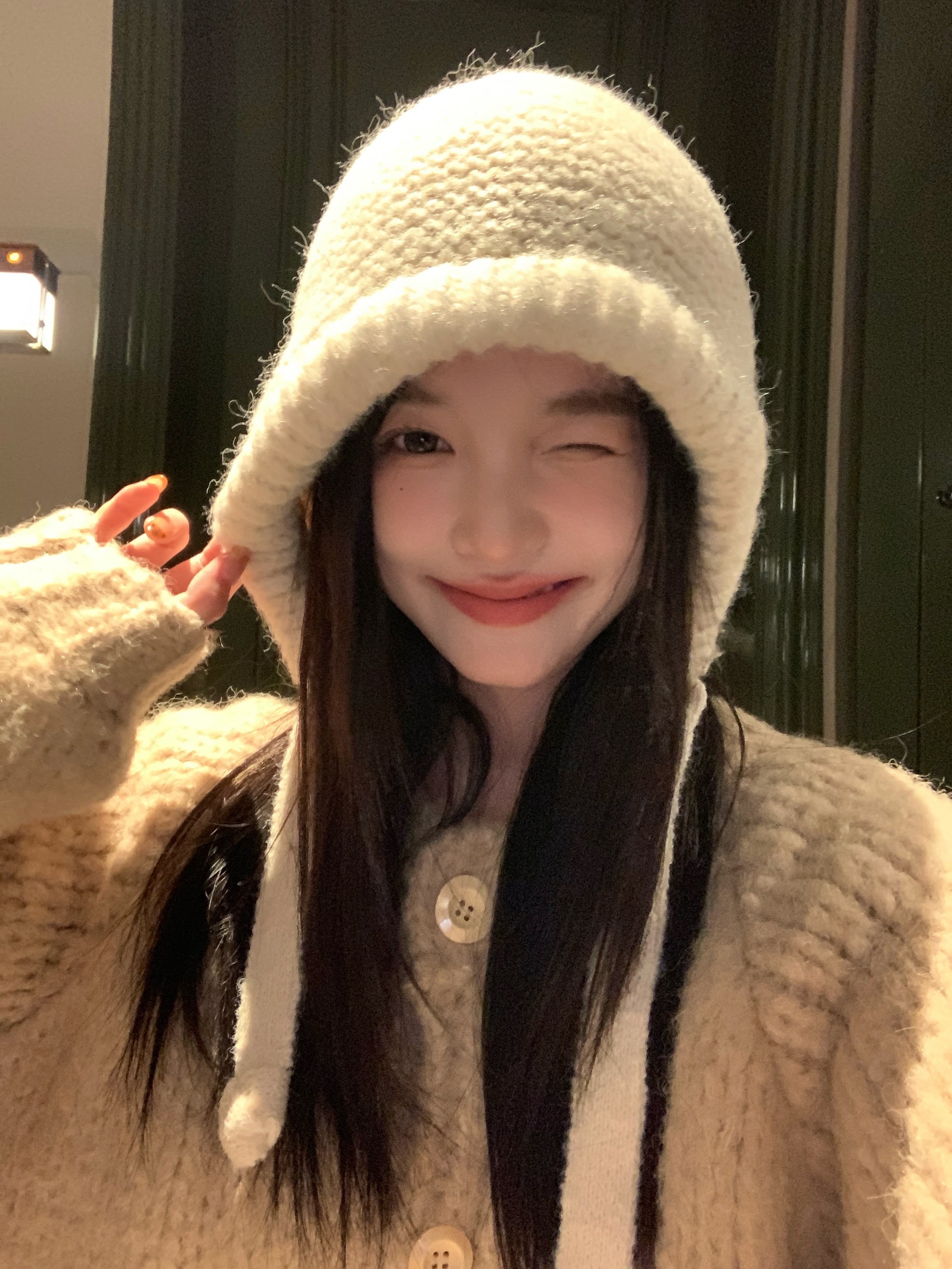 Plush Lei Feng Balaclava Hat for Women - Warm Autumn Winter Ear Protection Beanie, Cozy Headwear for Cold Weather Plush Lei Feng Balaclava Hat for Women - Warm Autumn Winter Ear Protection Beanie, Cozy Headwear for Cold Weather