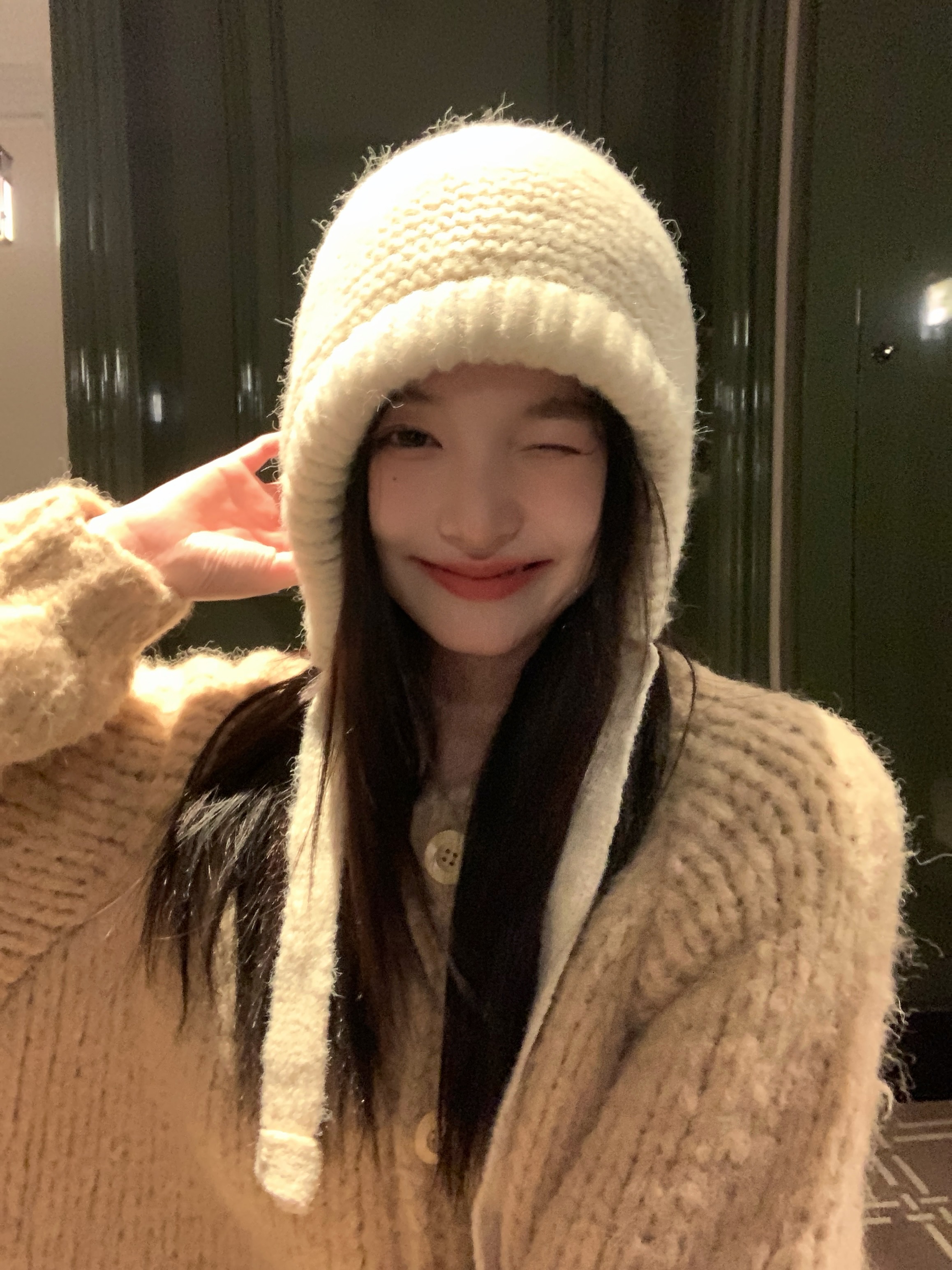 Plush Lei Feng Balaclava Hat for Women - Warm Autumn Winter Ear Protection Beanie, Cozy Headwear for Cold Weather Plush Lei Feng Balaclava Hat for Women - Warm Autumn Winter Ear Protection Beanie, Cozy Headwear for Cold Weather