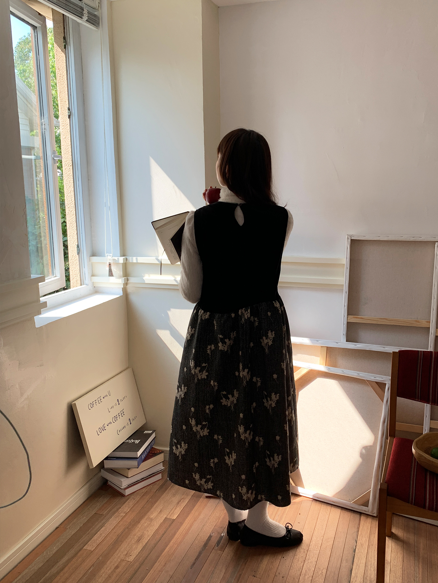 Princess of Light Velvet Patchwork Retro Vest Dress - Elegant Chinese Style Dress for Y2K and Vintage Fashion Lovers Princess of Light Velvet Patchwork Retro Vest Dress - Elegant Chinese Style Dress for Y2K and Vintage Fashion Lovers