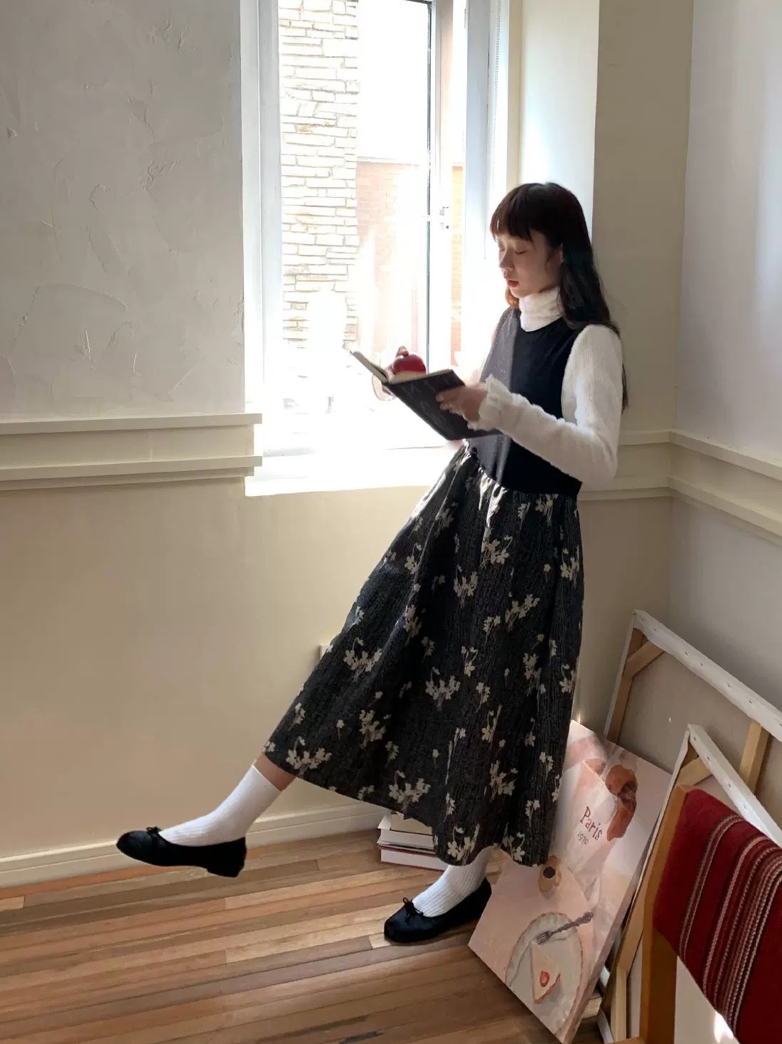 Princess of Light Velvet Patchwork Retro Vest Dress - Elegant Chinese Style Dress for Y2K and Vintage Fashion Lovers