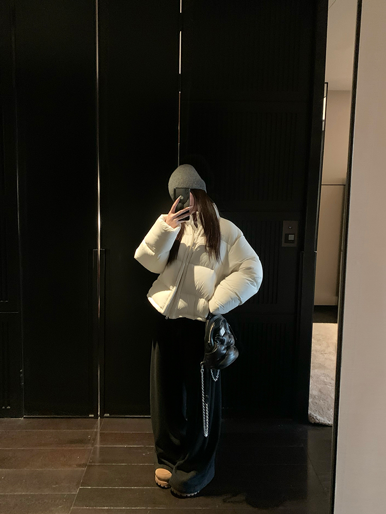 Puff Pastry Hooded Down Jacket for Women, Thickened Long/Short Style, 90% White Duck Down, Winter Fashion Essential Puff Pastry Hooded Down Jacket for Women, Thickened Long/Short Style, 90% White Duck Down, Winter Fashion Essential