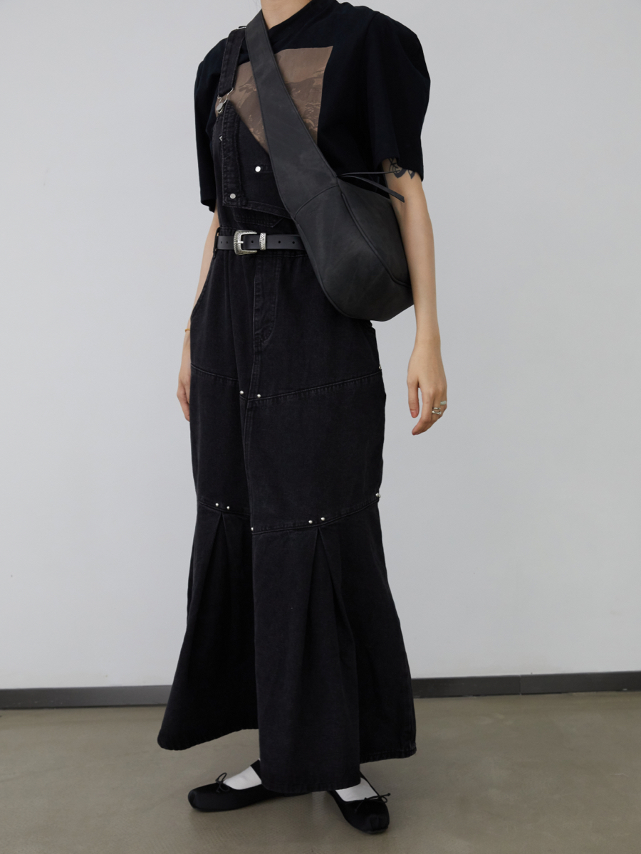 Punk Cowboy Soft Leather Wide Shoulder Strap Airy Square Bag - Vintage-Inspired Fashion Handbag for 90s and Y2K Style Lovers