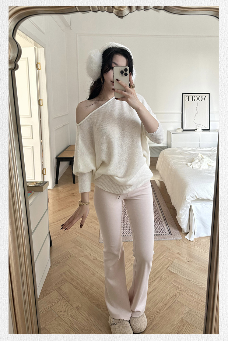 Red Rose and White Jasmine Mohair Sweater - Two-Color Floral Knit Top for a Bright and Beautiful Look, Perfect for Y2K Style Red Rose and White Jasmine Mohair Sweater - Two-Color Floral Knit Top for a Bright and Beautiful Look, Perfect for Y2K Style