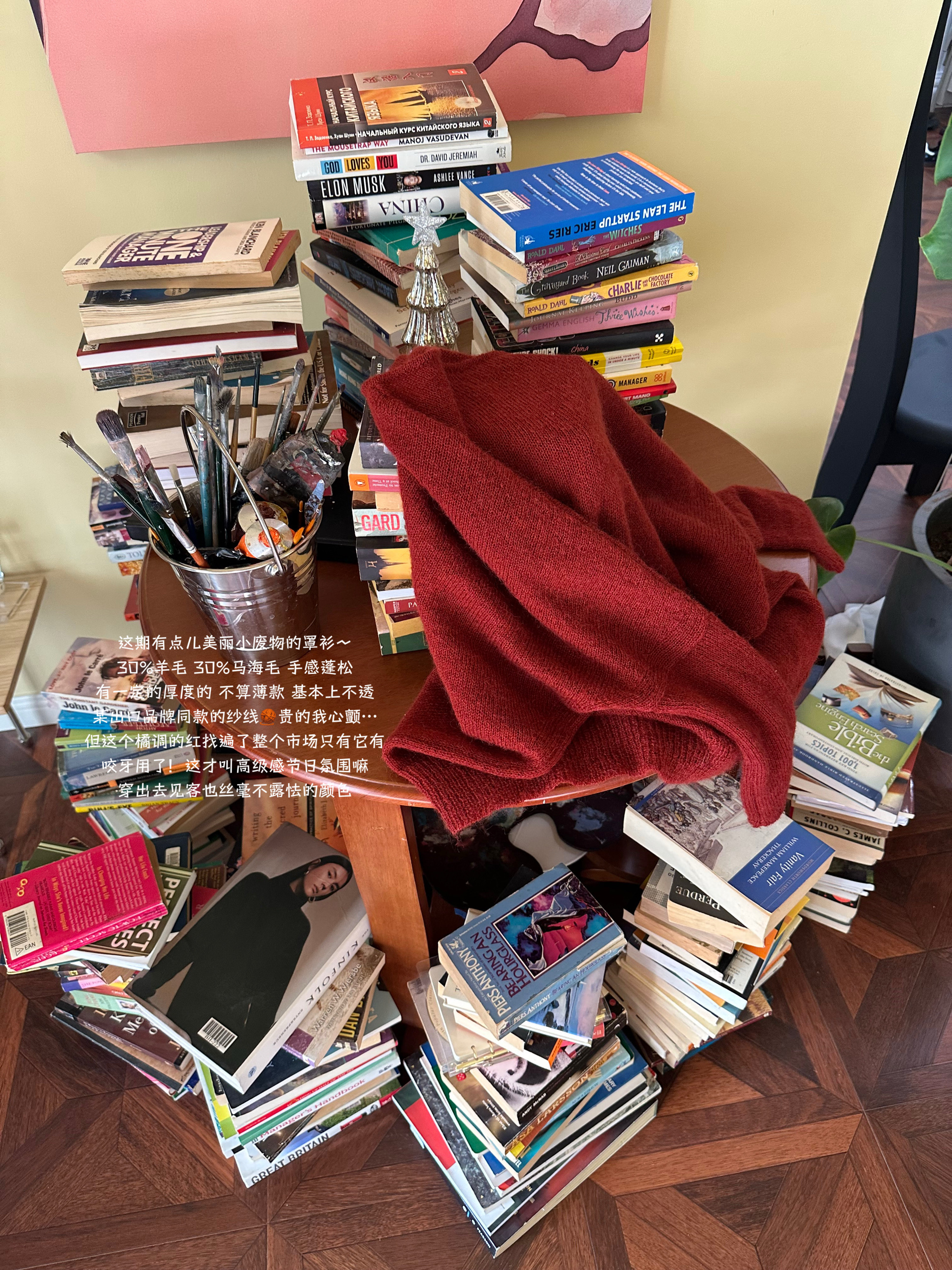 Red Rose and White Jasmine Mohair Sweater - Two-Color Floral Knit Top for a Bright and Beautiful Look, Perfect for Y2K Style Red Rose and White Jasmine Mohair Sweater - Two-Color Floral Knit Top for a Bright and Beautiful Look, Perfect for Y2K Style