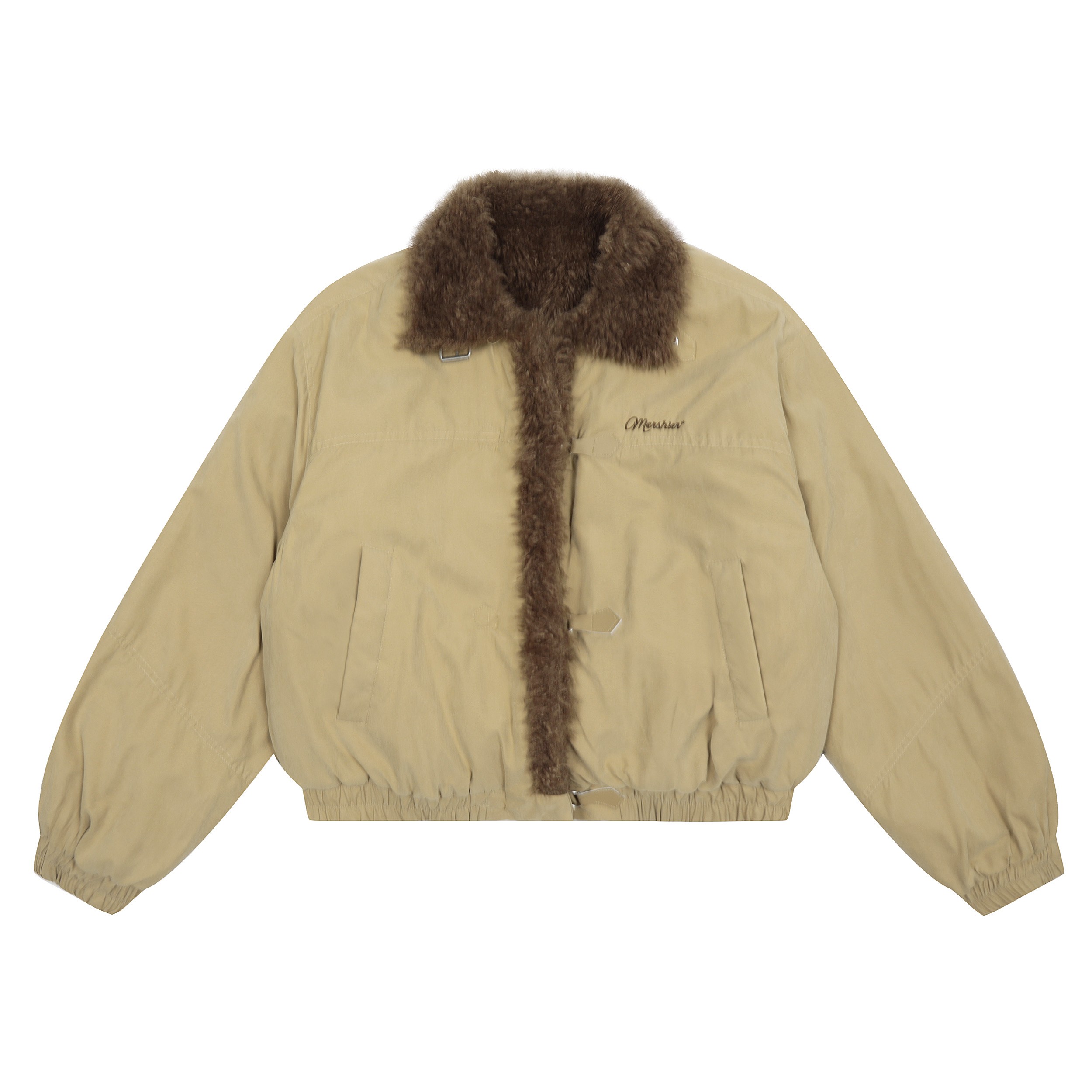 Retro American Patchwork Lamb Wool Coat with Fur Collar - Warm Loose Fit Winter Jacket for Stylish Cold Weather Fashion Retro American Patchwork Lamb Wool Coat with Fur Collar - Warm Loose Fit Winter Jacket for Stylish Cold Weather Fashion