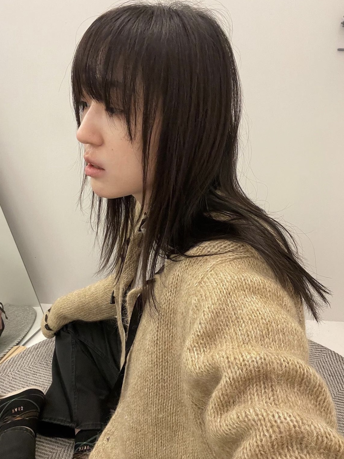 Retro Black Knitted Cardigan with Ribbon Toggle - Unique Street Style for Autumn and Winter Fashion Retro Black Knitted Cardigan with Ribbon Toggle - Unique Street Style for Autumn and Winter Fashion