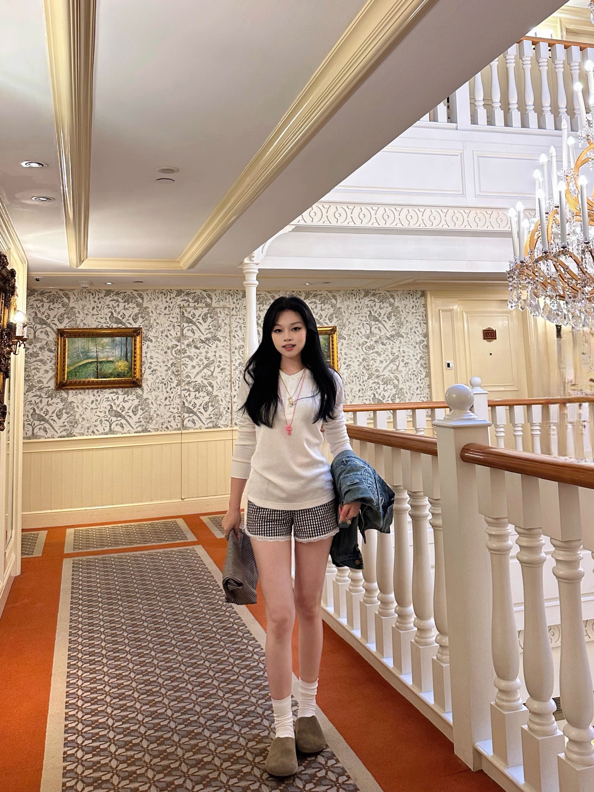 Retro Casual Loose Waffle Long-Sleeve Shirt - Essential Layering Piece for 90s and Y2K Style Retro Casual Loose Waffle Long-Sleeve Shirt - Essential Layering Piece for 90s and Y2K Style