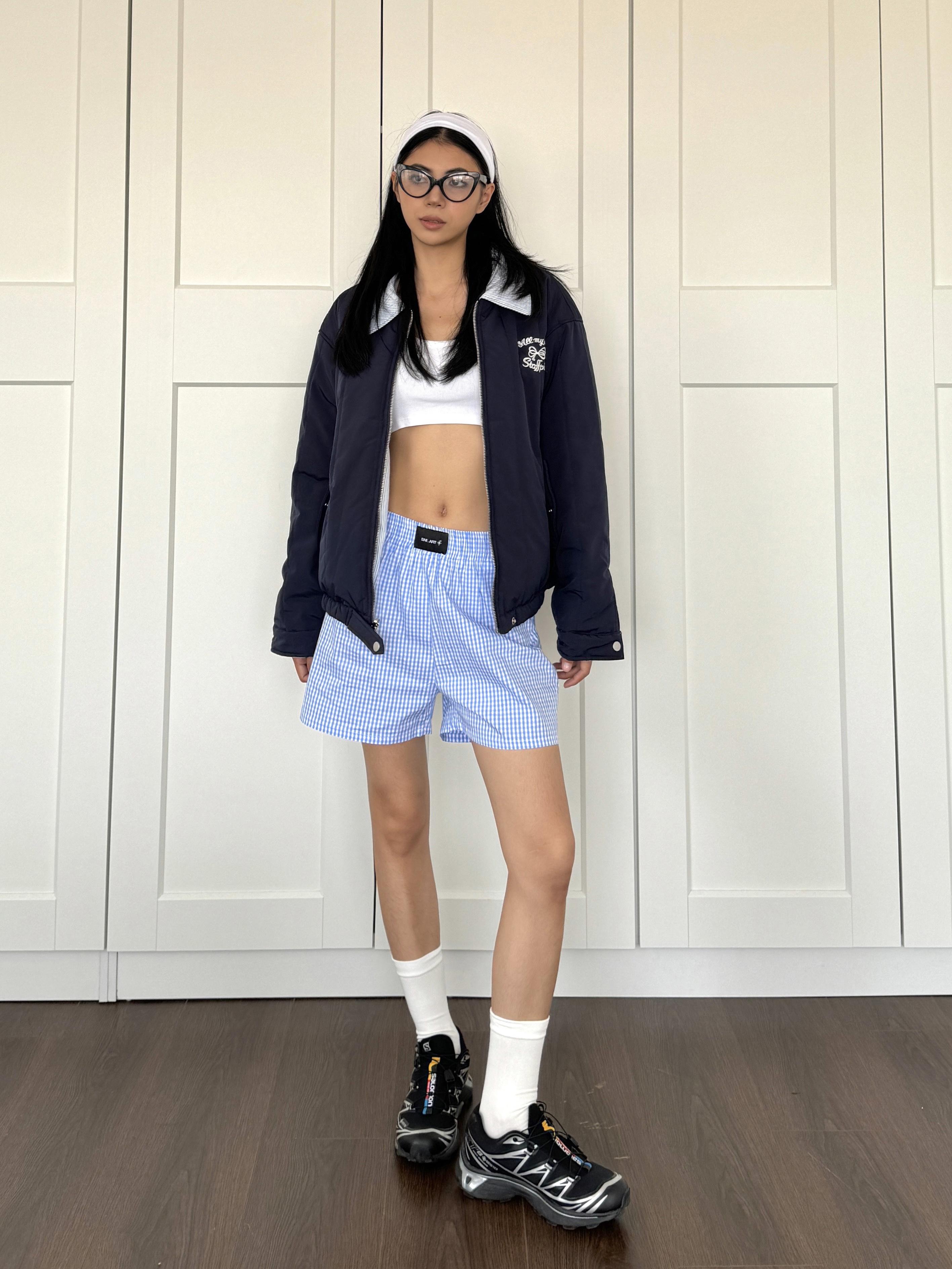 Retro College Striped Reversible Cotton Jacket - Loose Warm Short Coat in American Style for 90s Vintage Fashion Retro College Striped Reversible Cotton Jacket - Loose Warm Short Coat in American Style for 90s Vintage Fashion