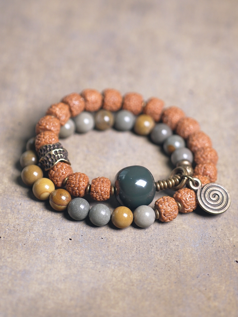 Retro Ethnic Style Bodhi Bracelet for Women and Men - Personalized Versatile Trendy Bead Accessory Retro Ethnic Style Bodhi Bracelet for Women and Men - Personalized Versatile Trendy Bead Accessory