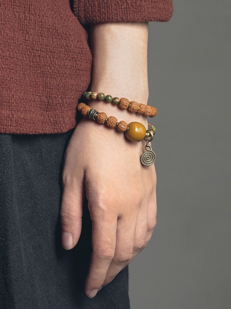 Retro Ethnic Style Bodhi Bracelet for Women and Men - Personalized Versatile Trendy Bead Accessory Retro Ethnic Style Bodhi Bracelet for Women and Men - Personalized Versatile Trendy Bead Accessory