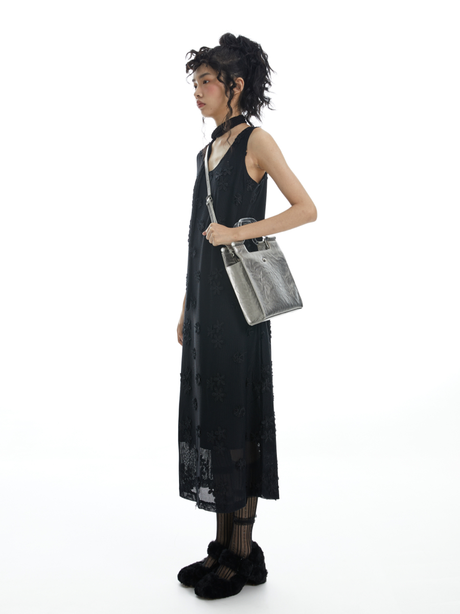 Retro Pleated Cowhide Handheld Crossbody Square Bag - Small Killer Bag in Y2K Style Retro Pleated Cowhide Handheld Crossbody Square Bag - Small Killer Bag in Y2K Style