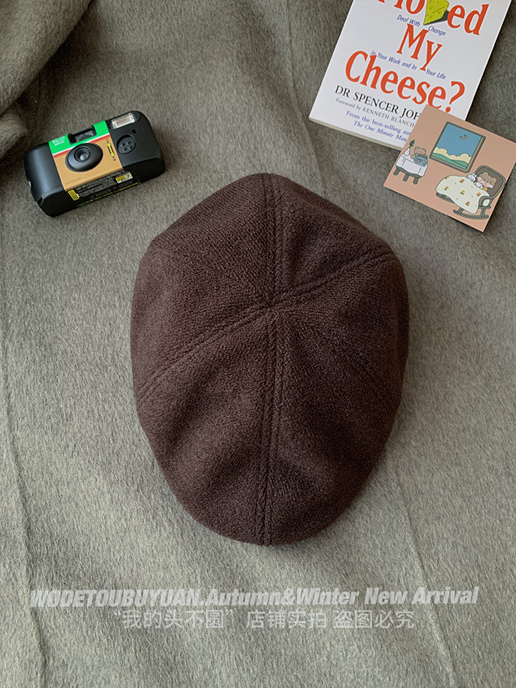 Retro Spicy Girl American Street Style Beret Hat - Women's British Painter Hat for a Trendy Look Retro Spicy Girl American Street Style Beret Hat - Women's British Painter Hat for a Trendy Look