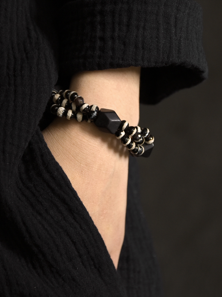 Retro Trendy Versatile Agate Bracelet for Women and Men - Original Design Jewelry, Simple Personalization, Fashion Accessory Retro Trendy Versatile Agate Bracelet for Women and Men - Original Design Jewelry, Simple Personalization, Fashion Accessory