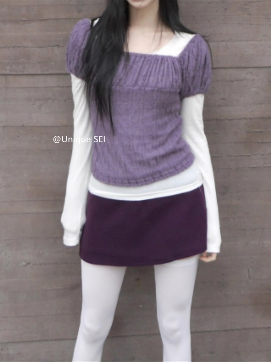 Retro Winter Mini Skirt Pants - Unique Slimming Casual Style, Versatile Anti-Exposure Design for Cool Days Retro Winter Mini Skirt Pants - Unique Slimming Casual Style, Versatile Anti-Exposure Design for Cool Days