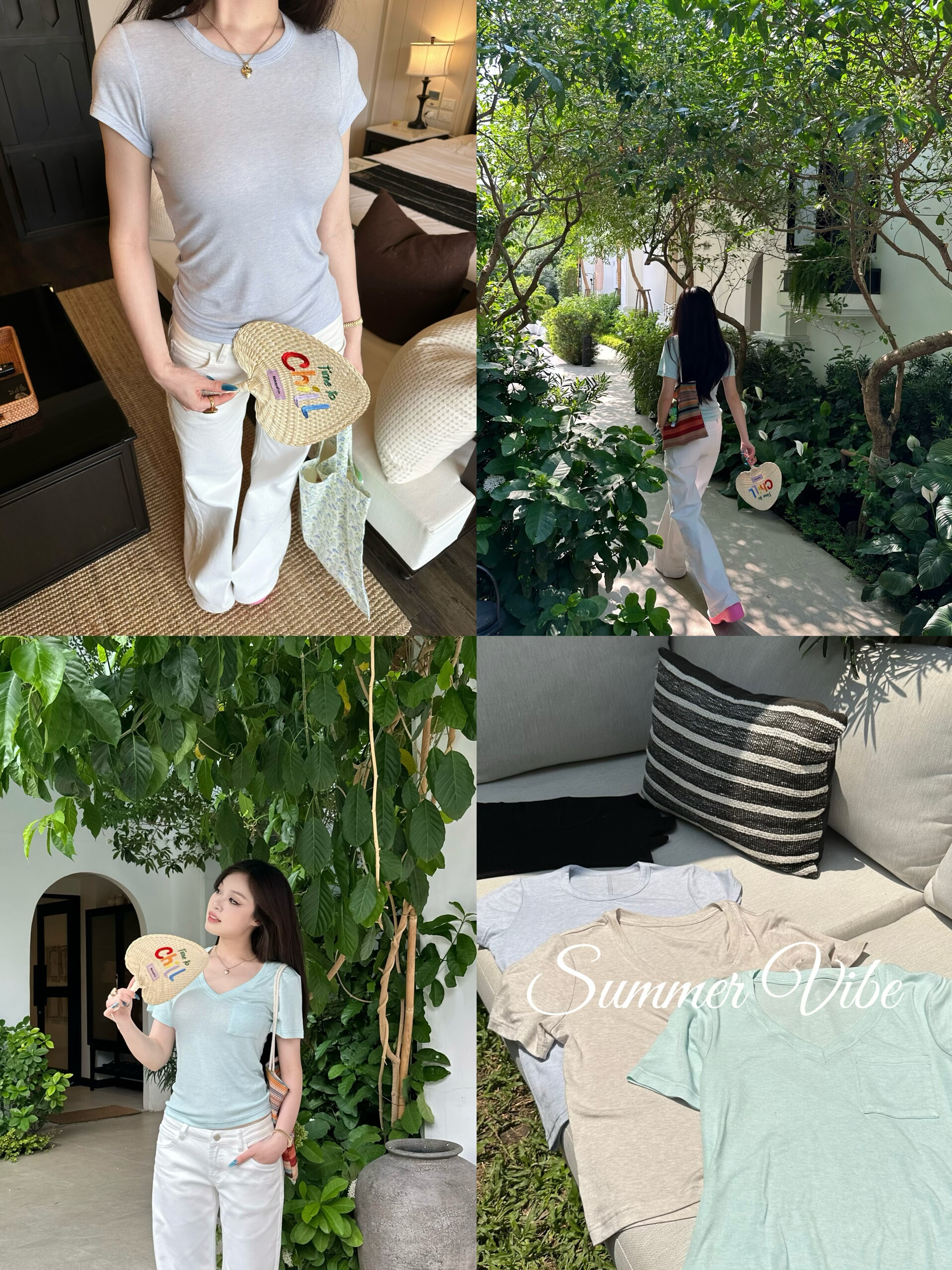 Rich Sister's Summer Tee | Soft Lenzing Tencel Wool T-Shirt | Luxury Casual Wear for Women | Trendy & Comfortable Fashion