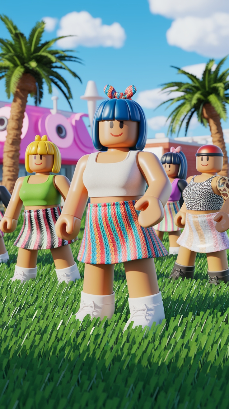 Latest Roblox Codes for Skirt: Update Your Avatar outfit idea