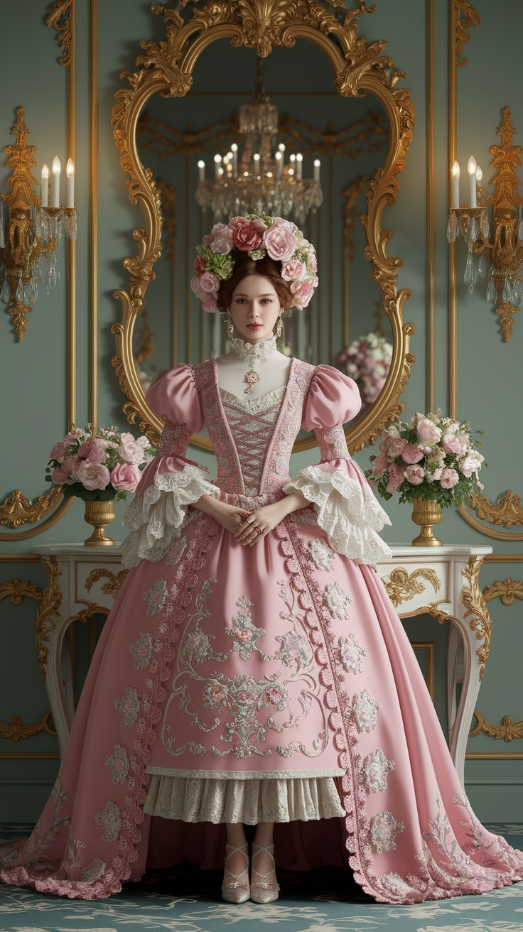 Rococo Aesthetic Outfit Inspiration for Modern Fashion outfit idea