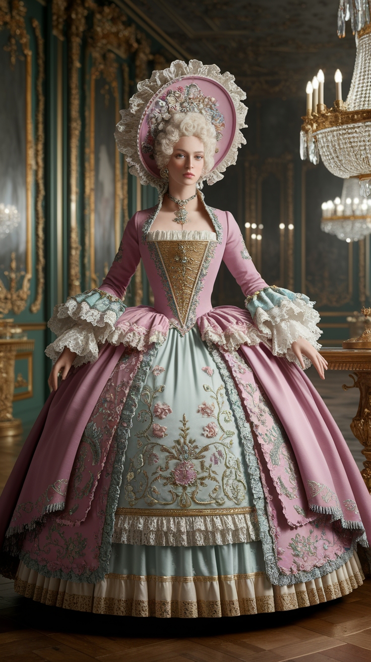 Dressing Up in a Rococo Outfit for Themed Events outfit idea