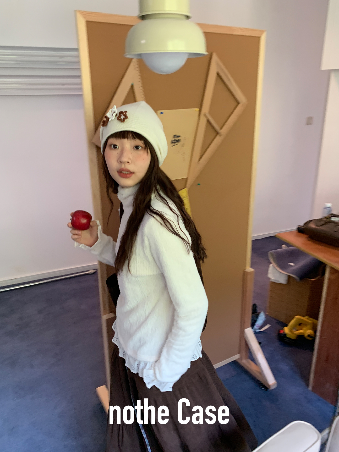 Rolled-Edge Merino Wool Pile Hat - Cute Ear-Protecting Knitted Hat for Cozy Style - Perfect for 90s and Y2K Fashion Rolled-Edge Merino Wool Pile Hat - Cute Ear-Protecting Knitted Hat for Cozy Style - Perfect for 90s and Y2K Fashion