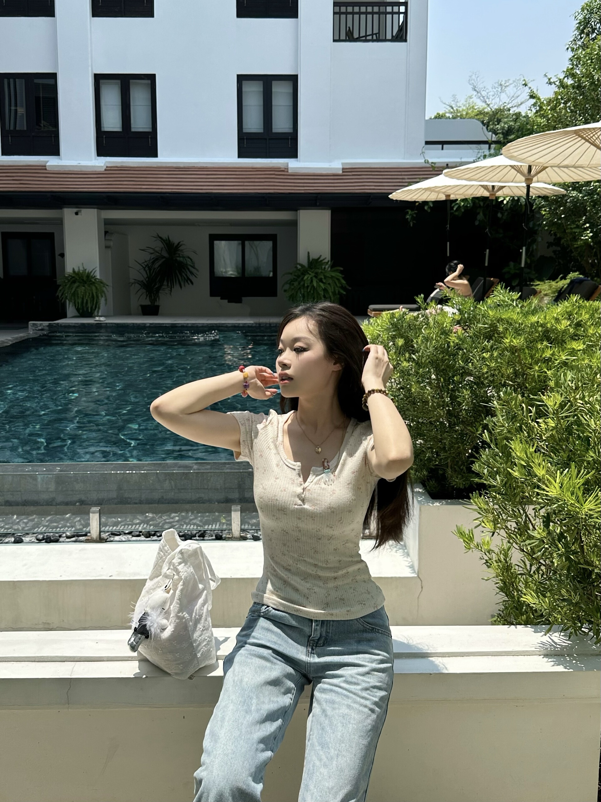 Romantic Floral Slip Dress & Baby Tee | Versatile 90s Inspired Fashion for Comfort and Style Romantic Floral Slip Dress & Baby Tee | Versatile 90s Inspired Fashion for Comfort and Style