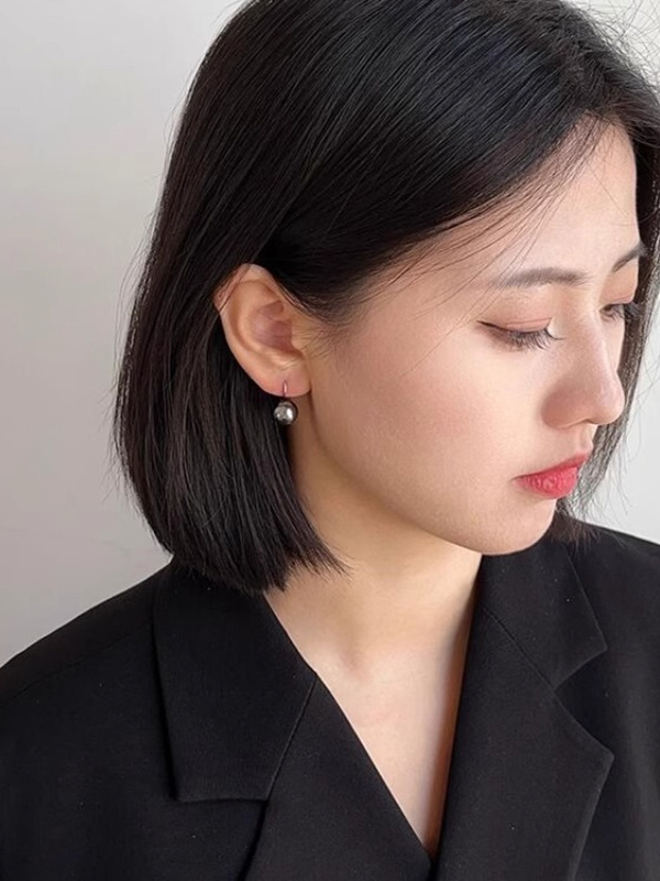 S925 Silver Needle Pearl Earrings for Women - French Style Hook, Autumn/Winter Fashion, Elegant Accessories S925 Silver Needle Pearl Earrings for Women - French Style Hook, Autumn/Winter Fashion, Elegant Accessories