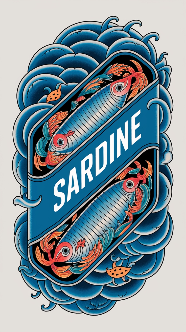 The Meaning Behind the Sardine Tin Tattoo outfit idea