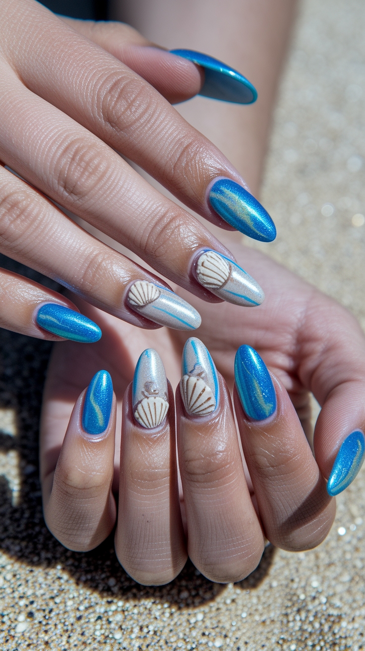 Inspiration for Sea Inspired Nails This Season outfit idea