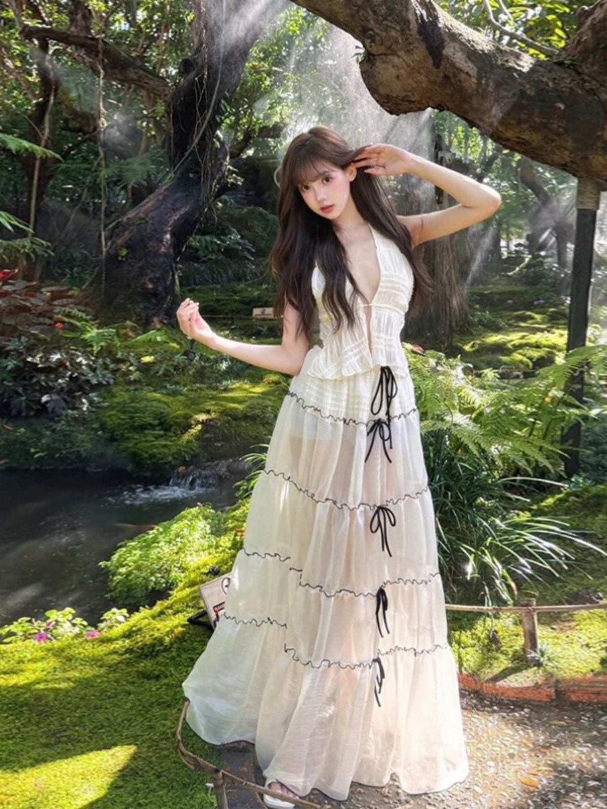 Seaside Vacation Dress - Stylish Phuket Travel Outfit for Hot Girls, Perfect for Beautiful Photos and Tropical Getaways Seaside Vacation Dress - Stylish Phuket Travel Outfit for Hot Girls, Perfect for Beautiful Photos and Tropical Getaways