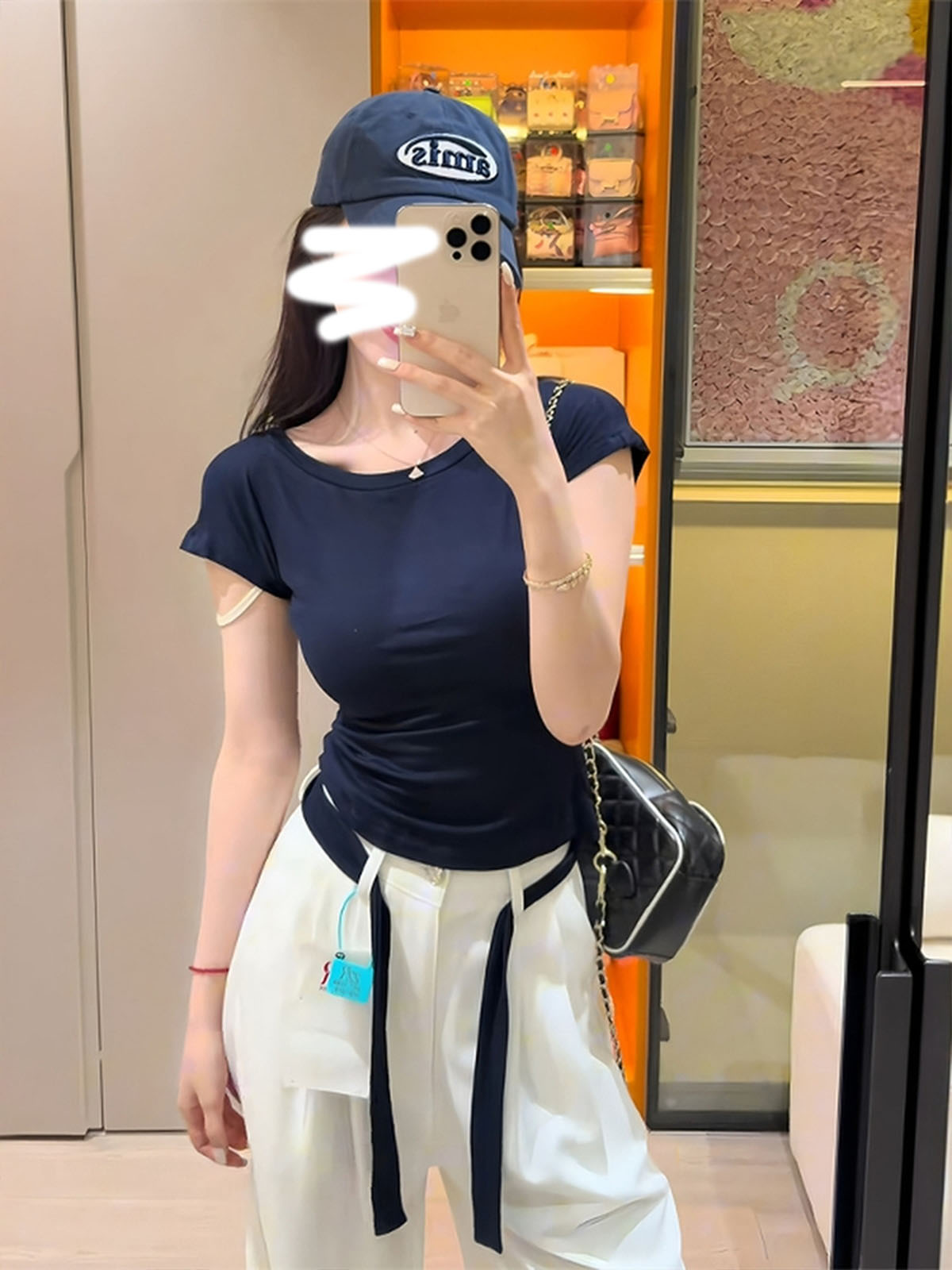 Sexy One-Shoulder Short Sleeve T-Shirt for Women - 2025 Summer Slim Fit Crop Top, Flattering Niche Style for Trendy Girls Sexy One-Shoulder Short Sleeve T-Shirt for Women - 2025 Summer Slim Fit Crop Top, Flattering Niche Style for Trendy Girls